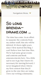 Mobile Screenshot of brenda-drake.com