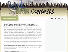 Tablet Screenshot of brenda-drake.com